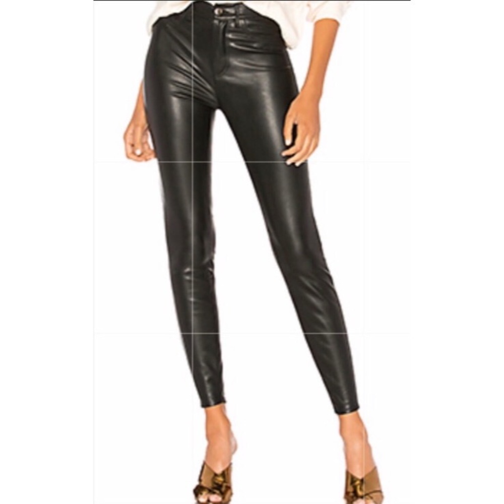NWT Free People | Vegan Leather Faux Skinny Jeans